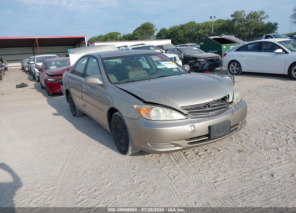 2004 TOYOTA CAMRY LE VIN: 4T1BE32K14U884258