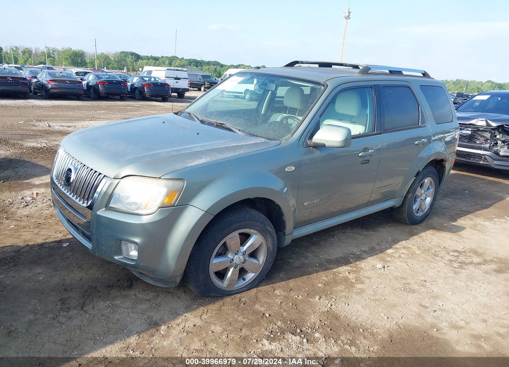 2008 MERCURY MARINER PREMIER VIN: 4M2CU97198KJ42071