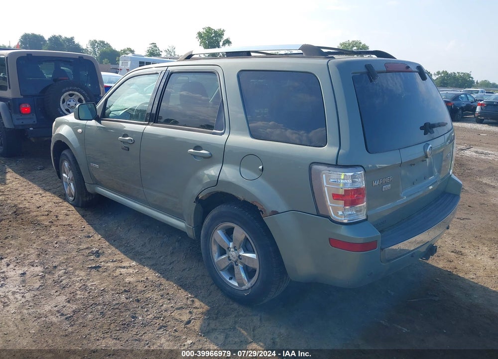 2008 MERCURY MARINER PREMIER VIN: 4M2CU97198KJ42071