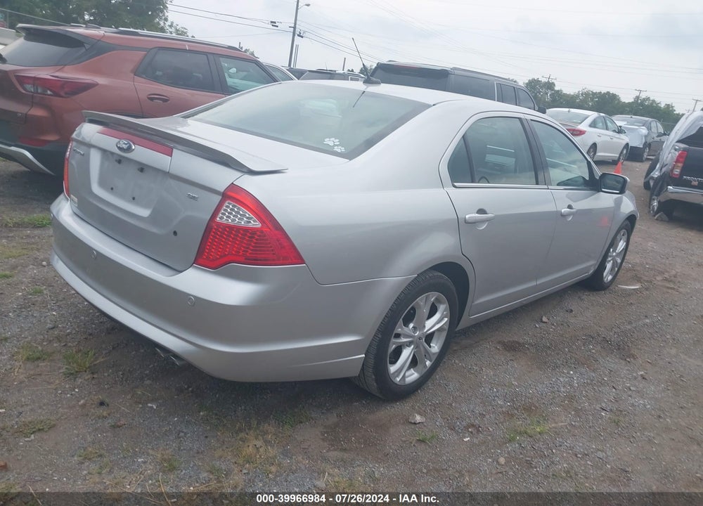 2012 FORD FUSION SE VIN: 3FAHP0HA5CR184423