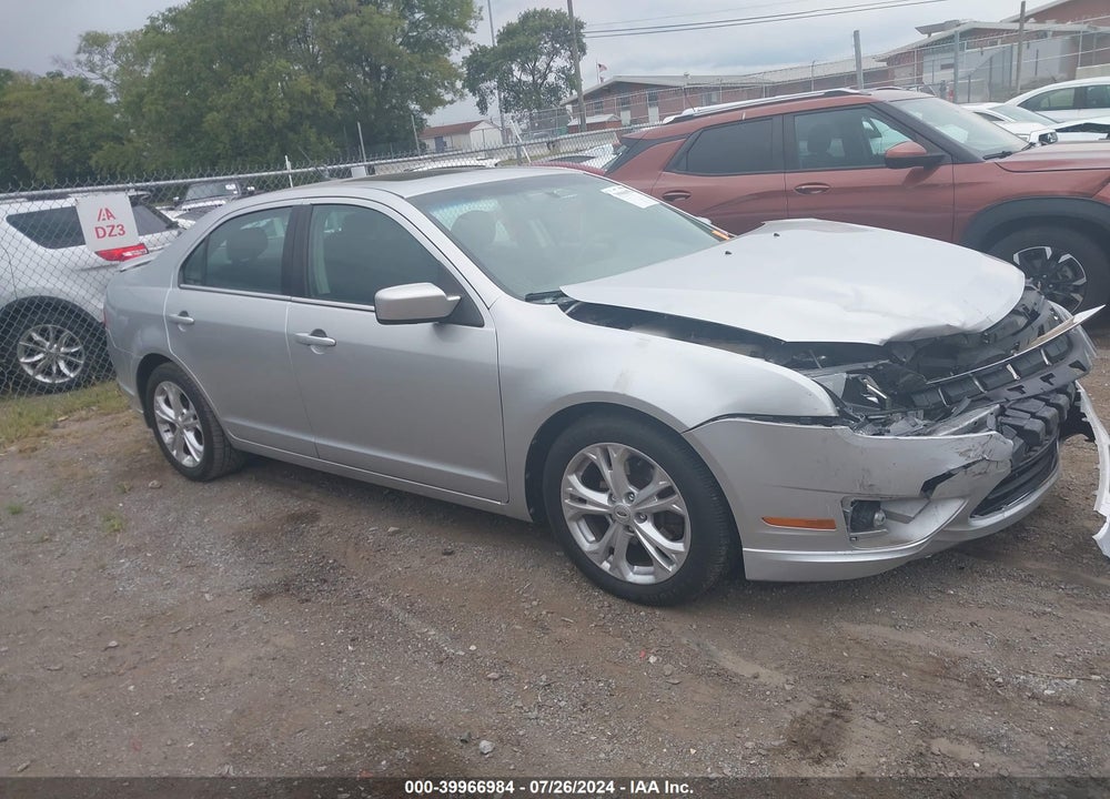 2012 FORD FUSION SE VIN: 3FAHP0HA5CR184423