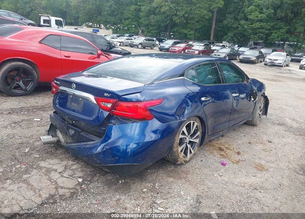 2016 NISSAN MAXIMA 3.5 SV VIN: 1N4AA6AP0GC905417