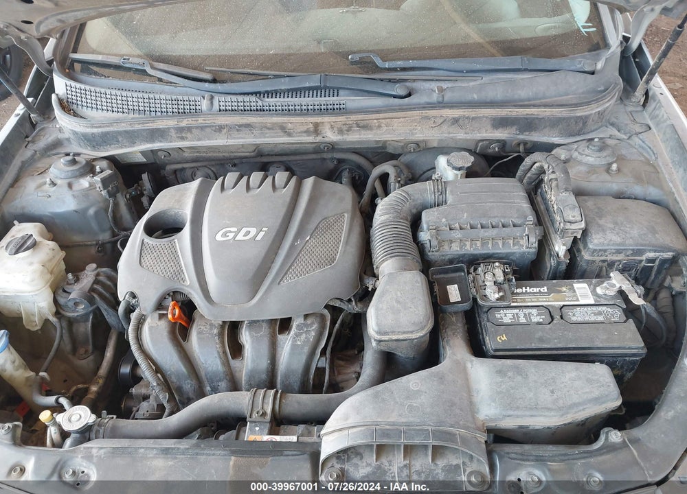 2013 HYUNDAI SONATA GLS VIN: 5NPEB4AC9DH591020