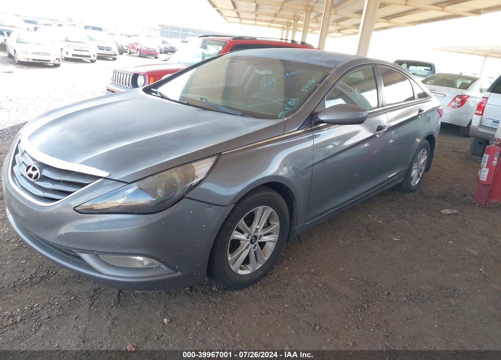 2013 HYUNDAI SONATA GLS VIN: 5NPEB4AC9DH591020