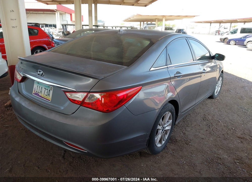 2013 HYUNDAI SONATA GLS VIN: 5NPEB4AC9DH591020