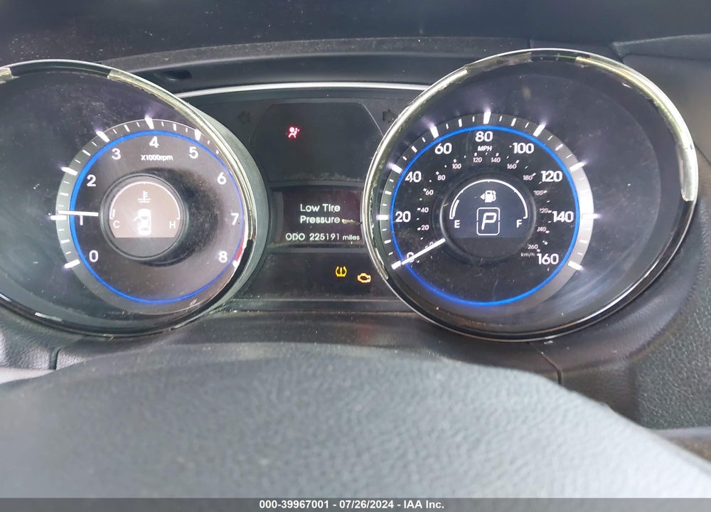 2013 HYUNDAI SONATA GLS VIN: 5NPEB4AC9DH591020