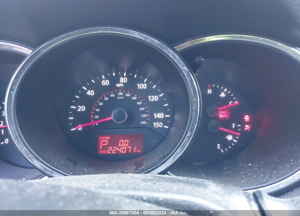2013 KIA SORENTO EX V6 VIN: 5XYKUDA29DG328019