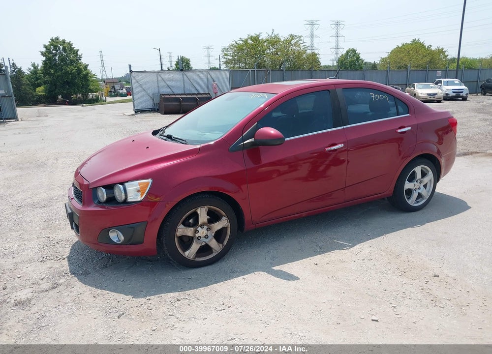 2012 CHEVROLET SONIC 2LZ VIN: 1G1JE5SH0C4155529