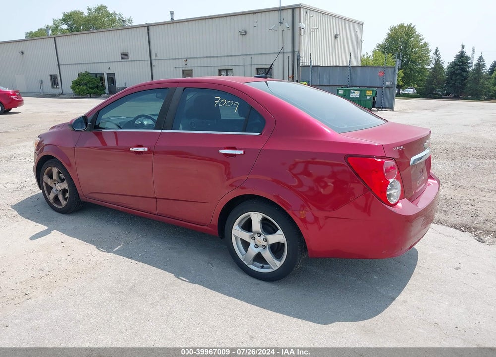 2012 CHEVROLET SONIC 2LZ VIN: 1G1JE5SH0C4155529