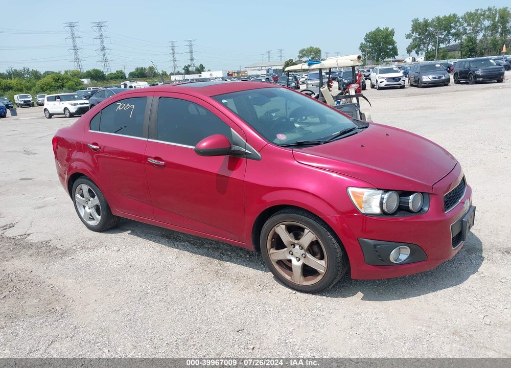 2012 CHEVROLET SONIC 2LZ VIN: 1G1JE5SH0C4155529