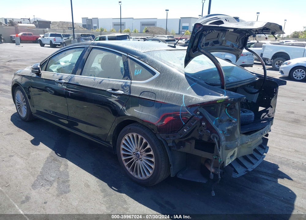 2016 FORD FUSION TITANIUM VIN: 3FA6P0K90GR174507