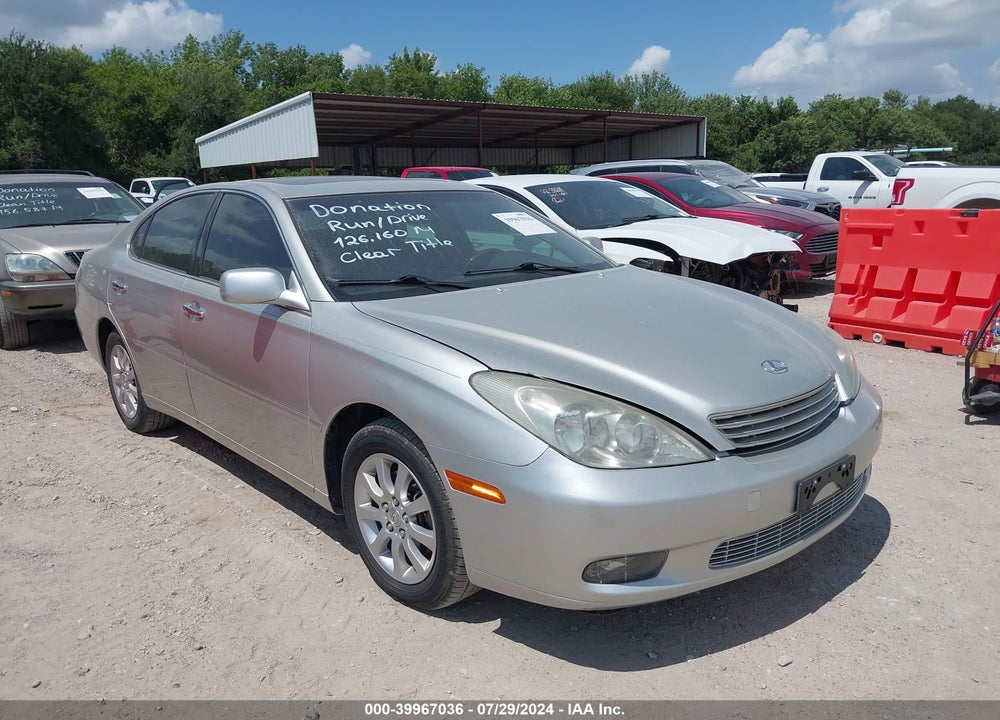 2004 LEXUS ES 330 VIN: JTHBA30G145010936