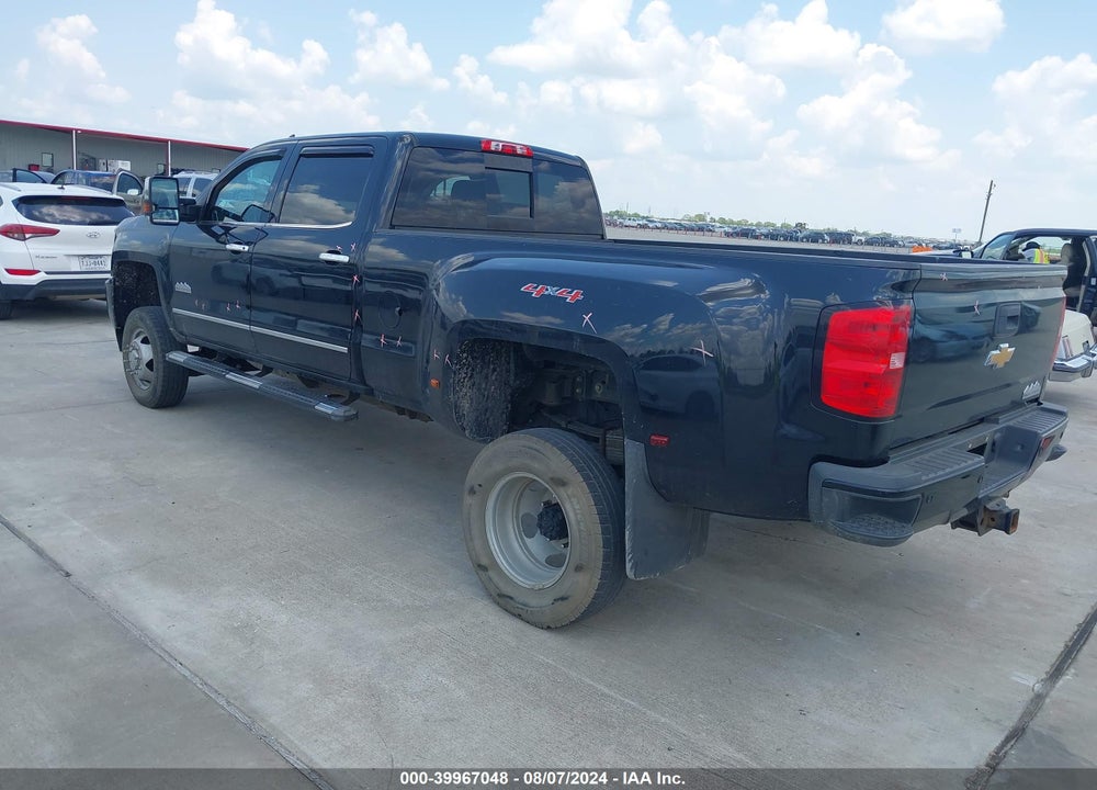 2016 CHEVROLET SILVERADO 3500HD HIGH COUNTRY VIN: 1GC4K1E81GF244389