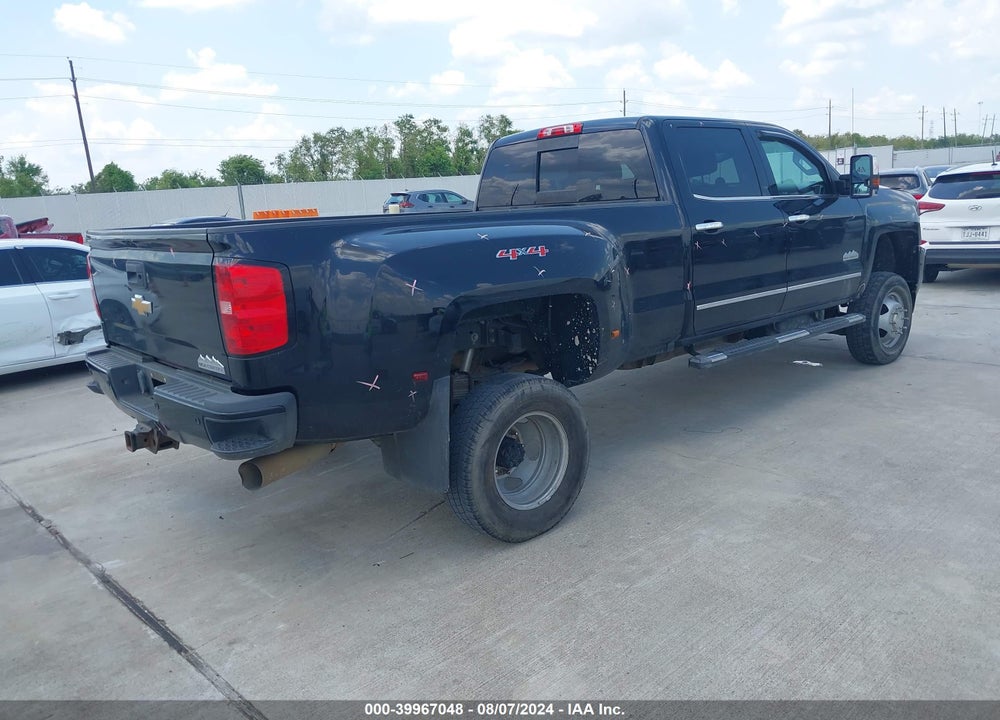 2016 CHEVROLET SILVERADO 3500HD HIGH COUNTRY VIN: 1GC4K1E81GF244389