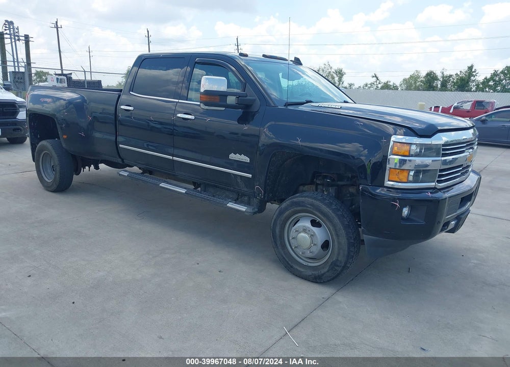 2016 CHEVROLET SILVERADO 3500HD HIGH COUNTRY VIN: 1GC4K1E81GF244389