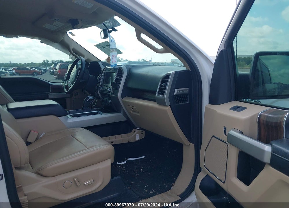 2017 FORD F-150 LARIAT VIN: 1FTEW1CG5HKE36085