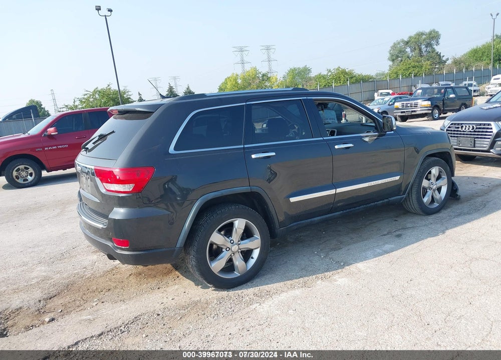 2011 JEEP GRAND CHEROKEE VIN: 1J4RS5GTXBC610787
