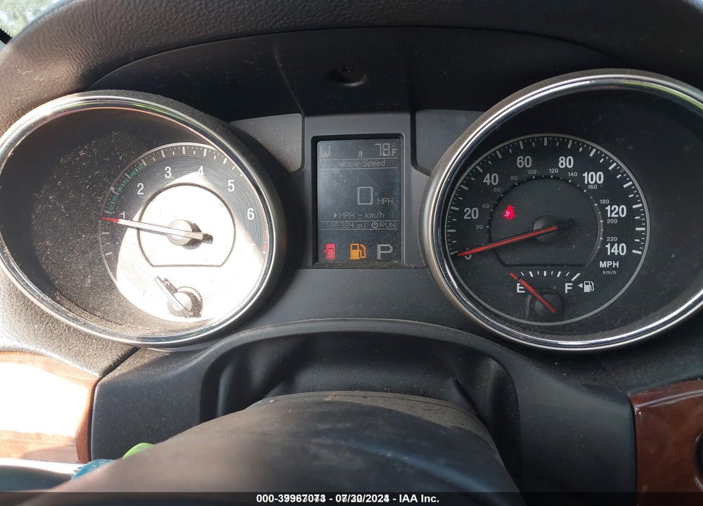 2011 JEEP GRAND CHEROKEE VIN: 1J4RS5GTXBC610787