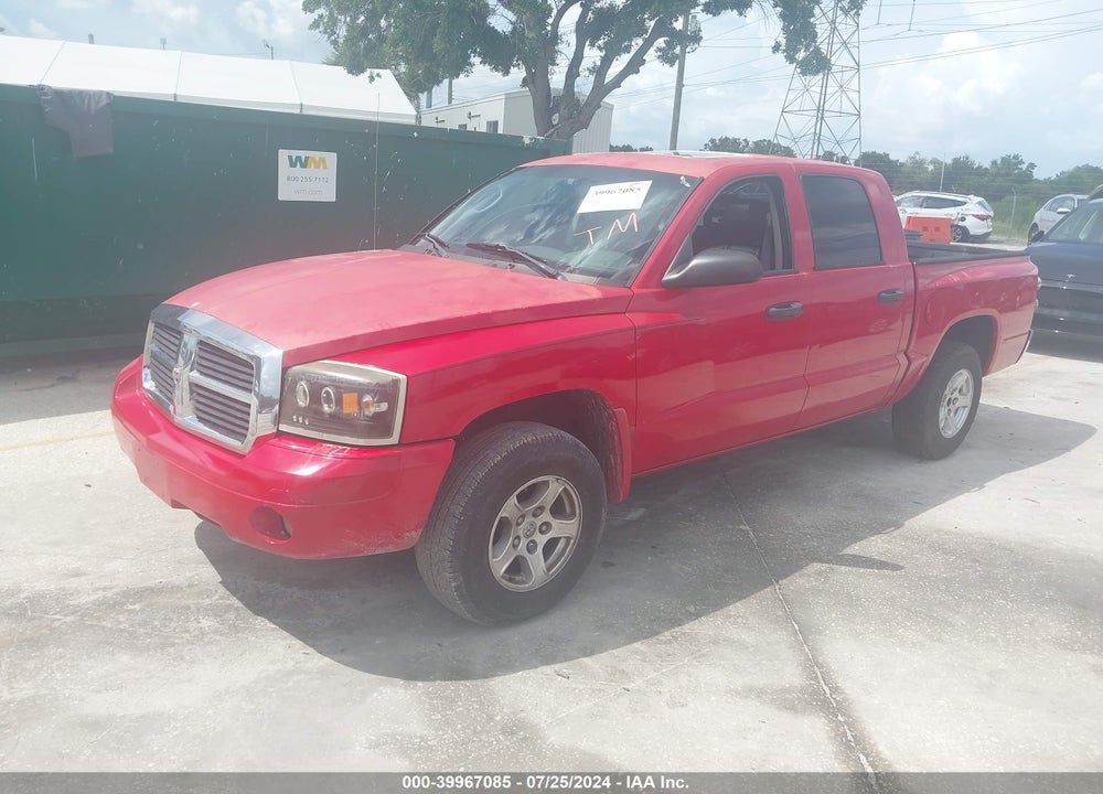 2006 DODGE DAKOTA SLT VIN: 1D7HE48N86S501314