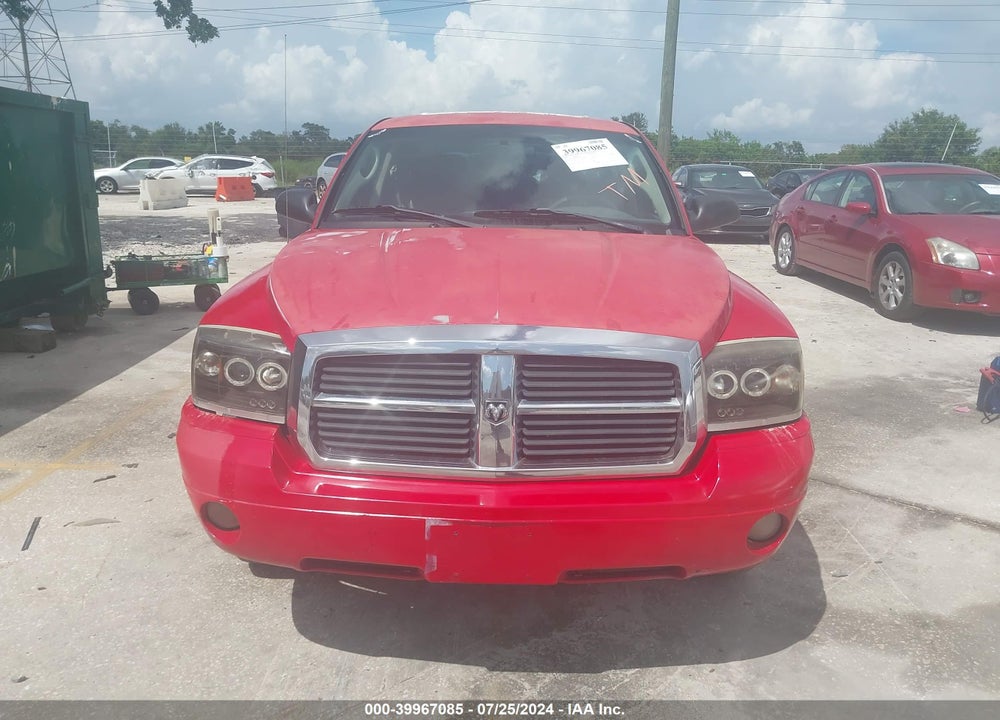 2006 DODGE DAKOTA SLT VIN: 1D7HE48N86S501314