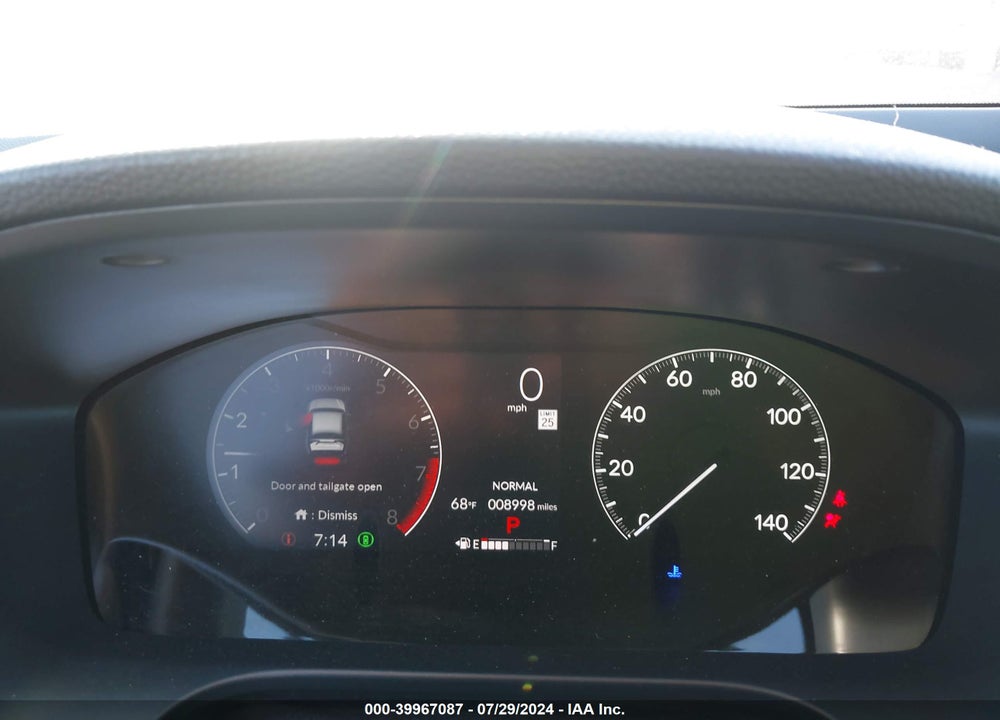 2024 HONDA HR-V 2WD SPORT/2WD SPORT W/O BSI VIN: 3CZRZ1H51RM703565