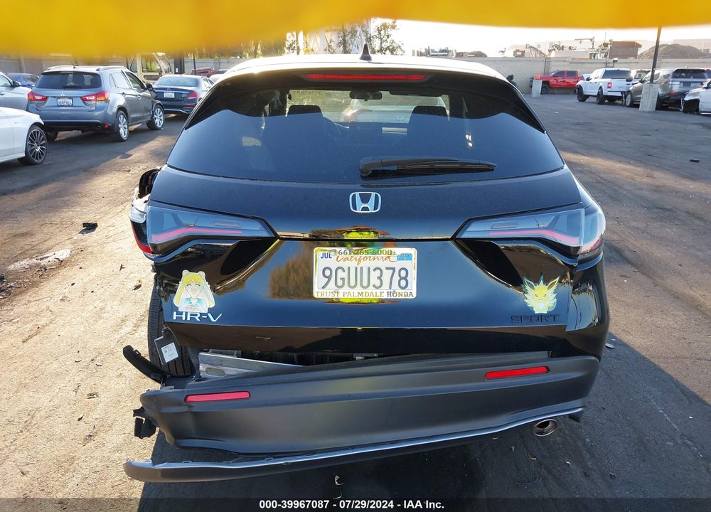 2024 HONDA HR-V 2WD SPORT/2WD SPORT W/O BSI VIN: 3CZRZ1H51RM703565