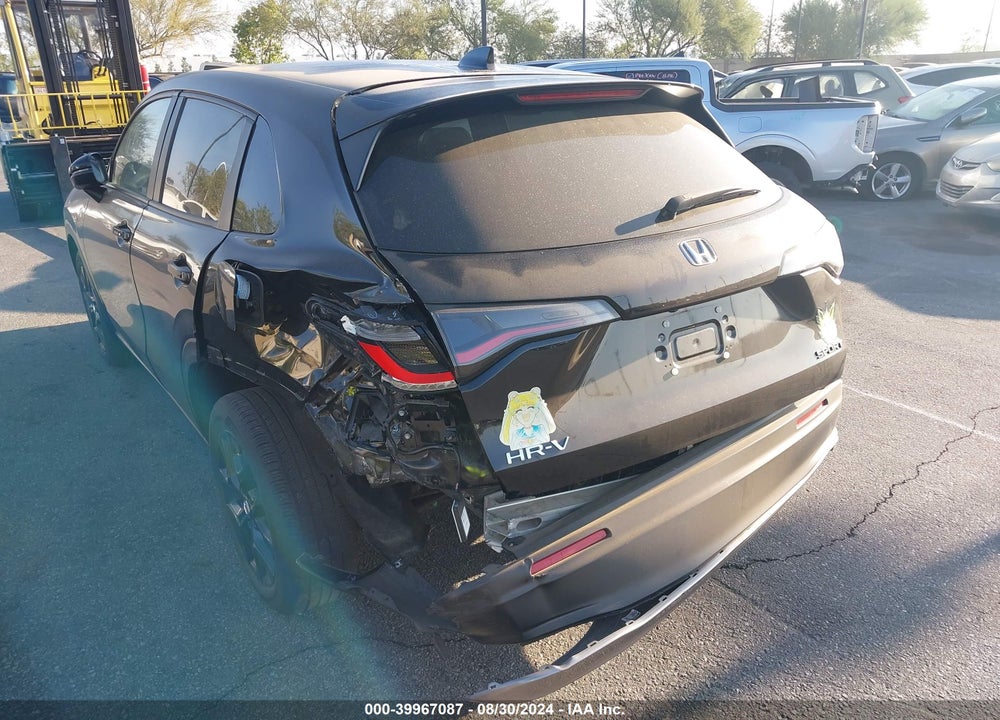 2024 HONDA HR-V 2WD SPORT/2WD SPORT W/O BSI VIN: 3CZRZ1H51RM703565