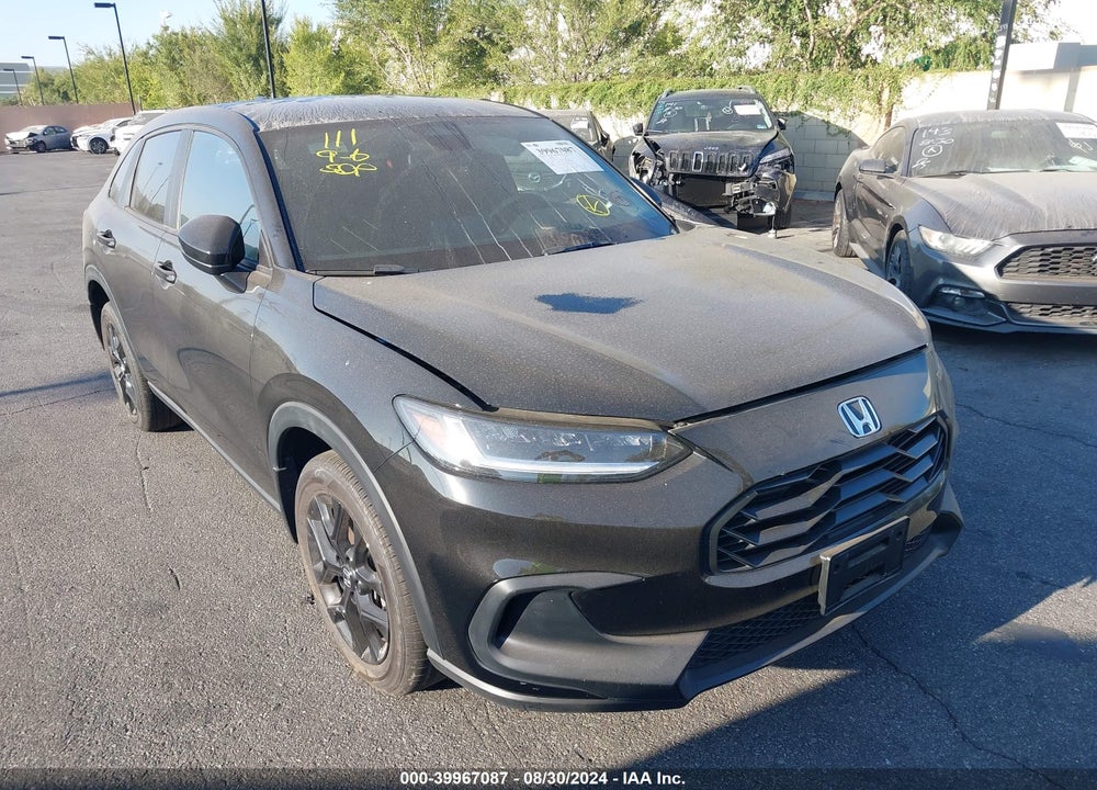 2024 HONDA HR-V 2WD SPORT/2WD SPORT W/O BSI VIN: 3CZRZ1H51RM703565