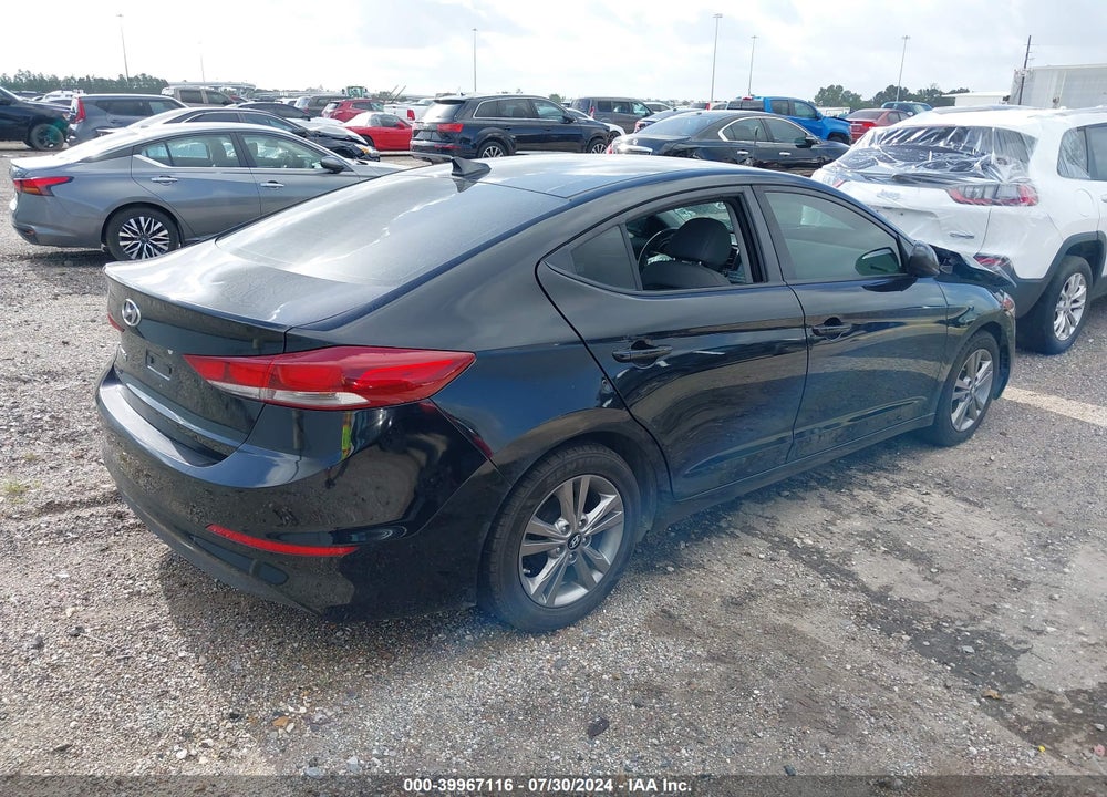 2017 HYUNDAI ELANTRA SE VIN: KMHD84LF4HU060381