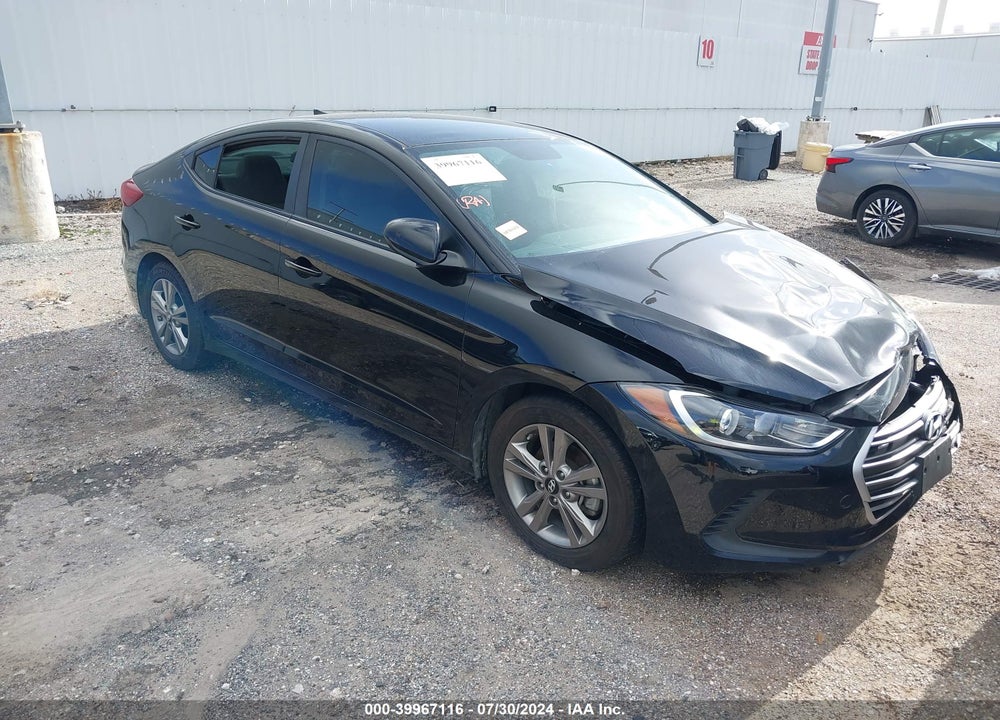 2017 HYUNDAI ELANTRA SE VIN: KMHD84LF4HU060381