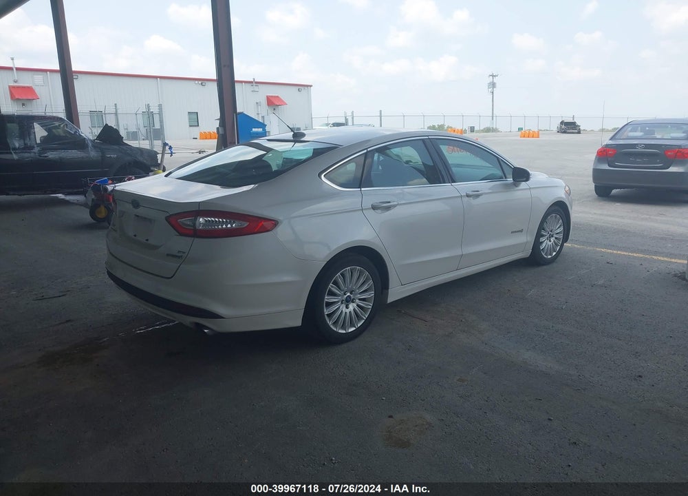 2013 FORD FUSION HYBRID SE VIN: 3FA6P0LU2DR177536