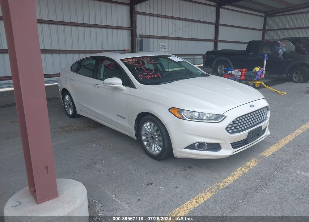 2013 FORD FUSION HYBRID SE VIN: 3FA6P0LU2DR177536