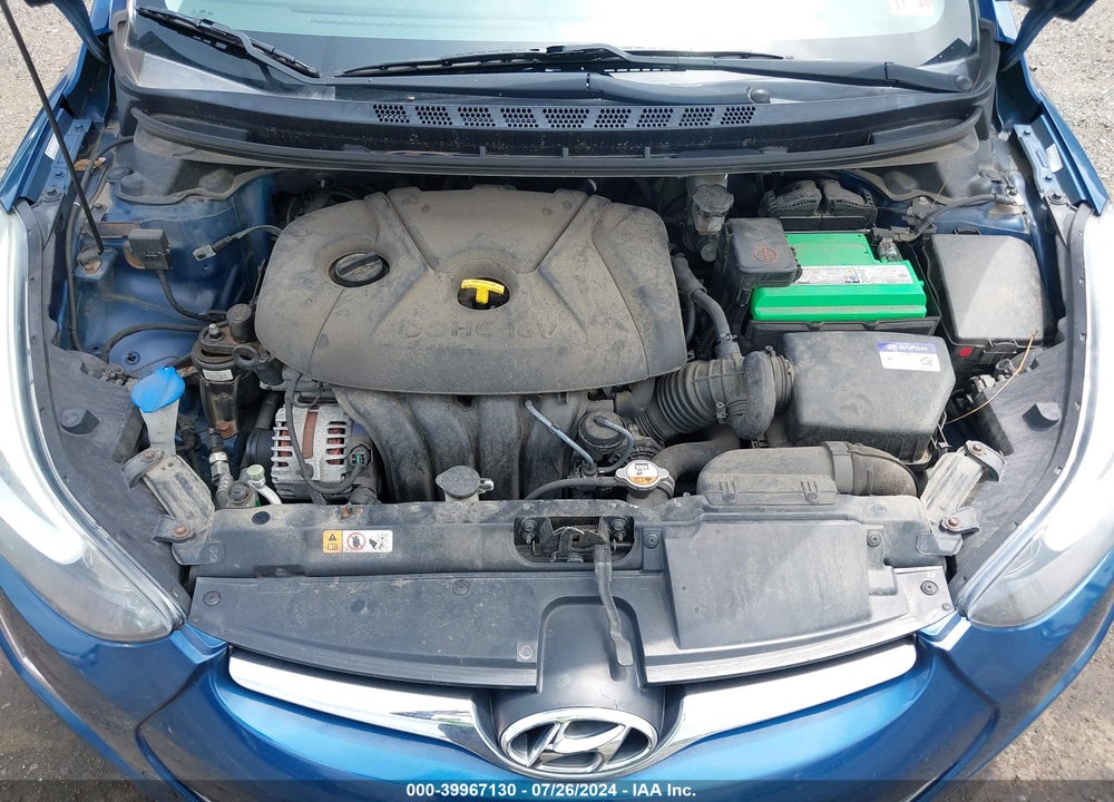 2016 HYUNDAI ELANTRA VALUE EDITION VIN: KMHDH4AE5GU528093