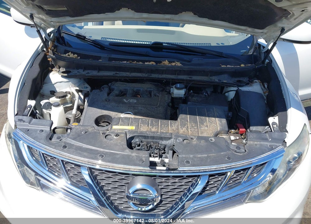 2012 NISSAN MURANO VIN: JN8AZ1MW6CW224541