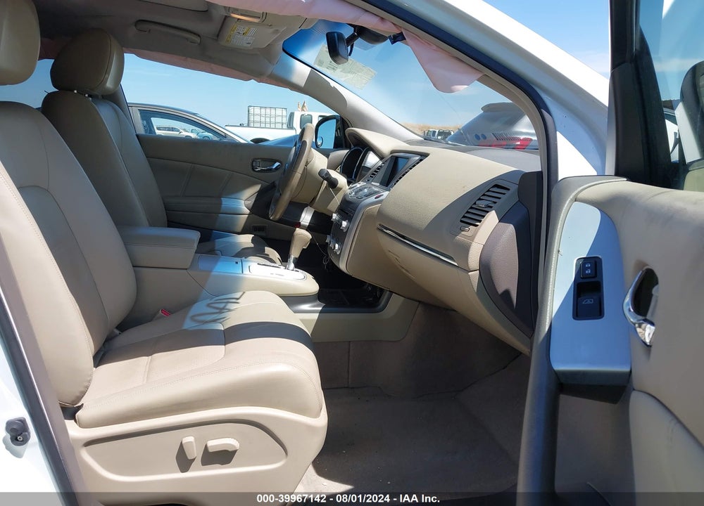 2012 NISSAN MURANO VIN: JN8AZ1MW6CW224541