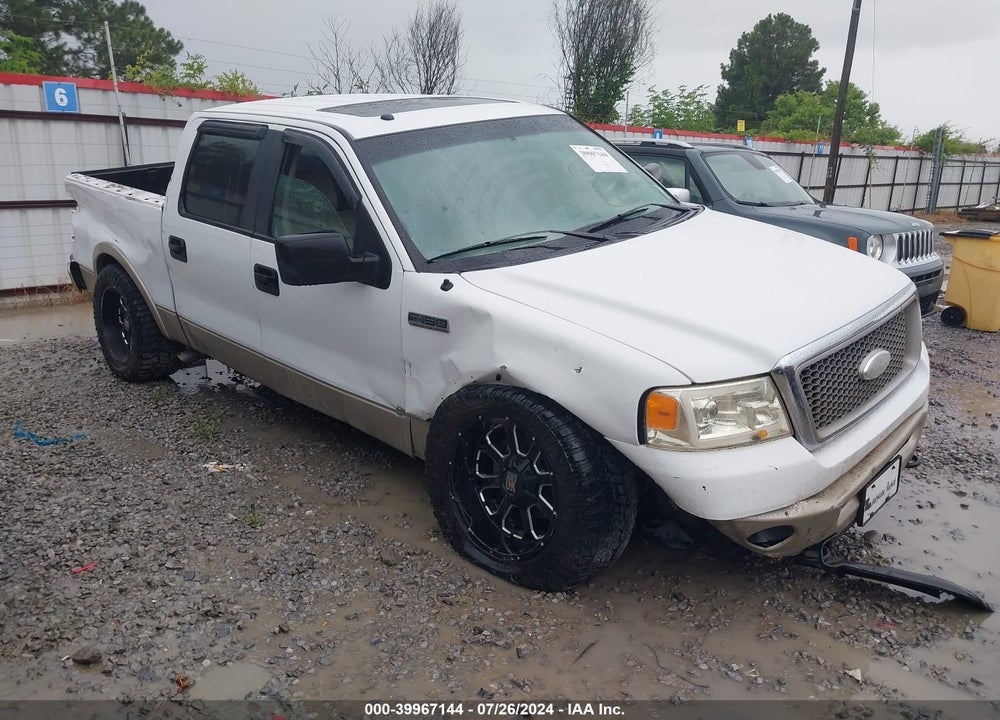 2008 FORD F-150 LARIAT VIN: 1FTPW14V68FA74038
