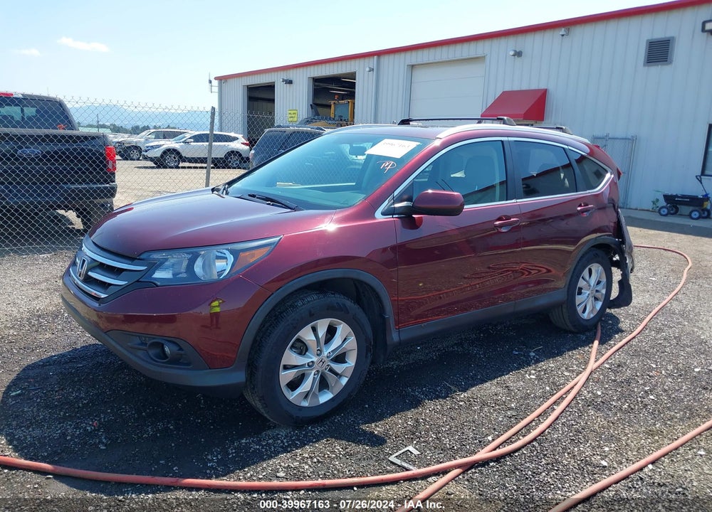 2014 HONDA CR-V EX-L VIN: 5J6RM4H70EL053561