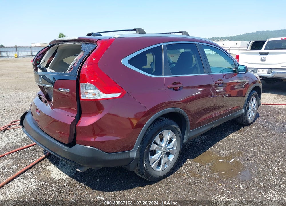 2014 HONDA CR-V EX-L VIN: 5J6RM4H70EL053561