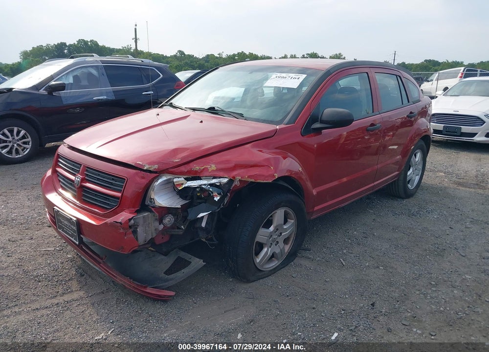 2008 DODGE CALIBER SE VIN: 1B3HB28B58D758565