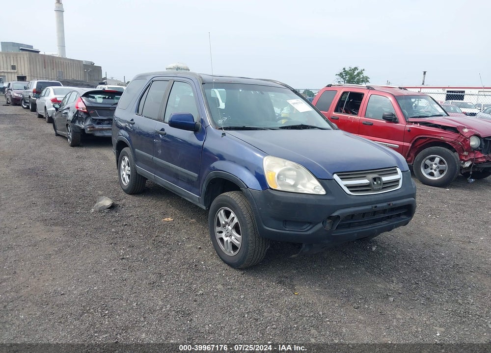 2004 HONDA CR-V EX VIN: SHSRD78804U215523