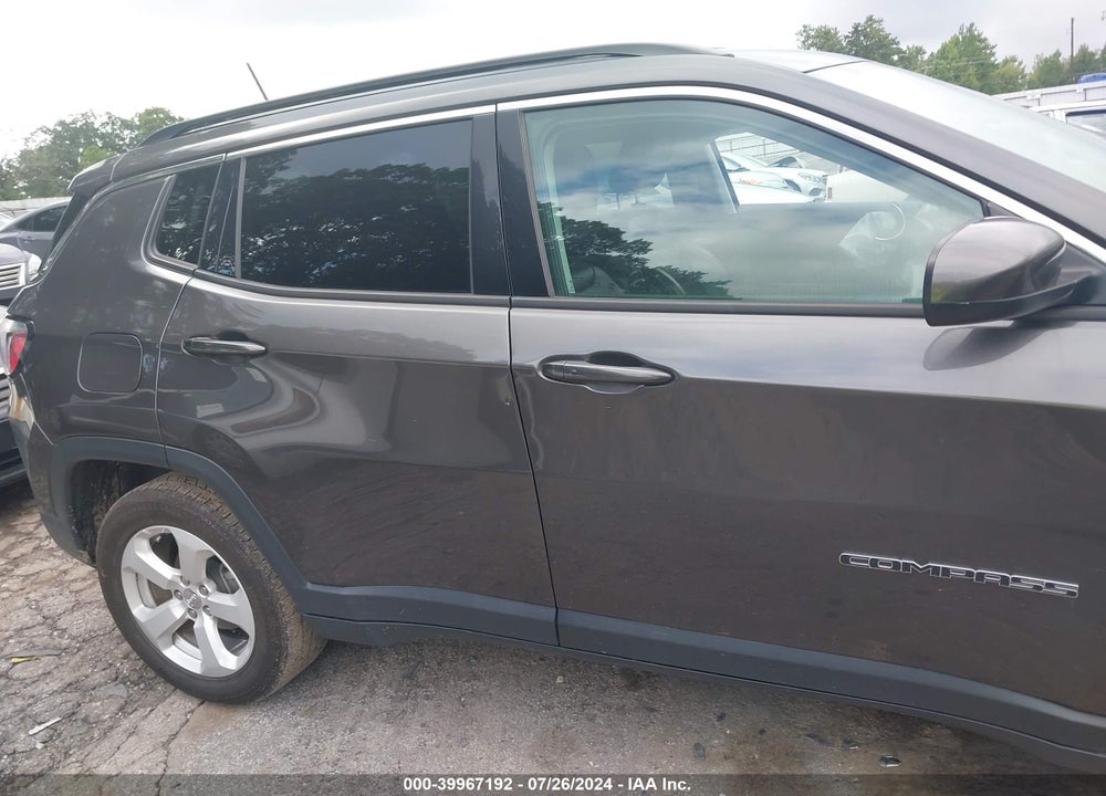 2021 JEEP COMPASS LATITUDE FWD VIN: 3C4NJCBB7MT604673
