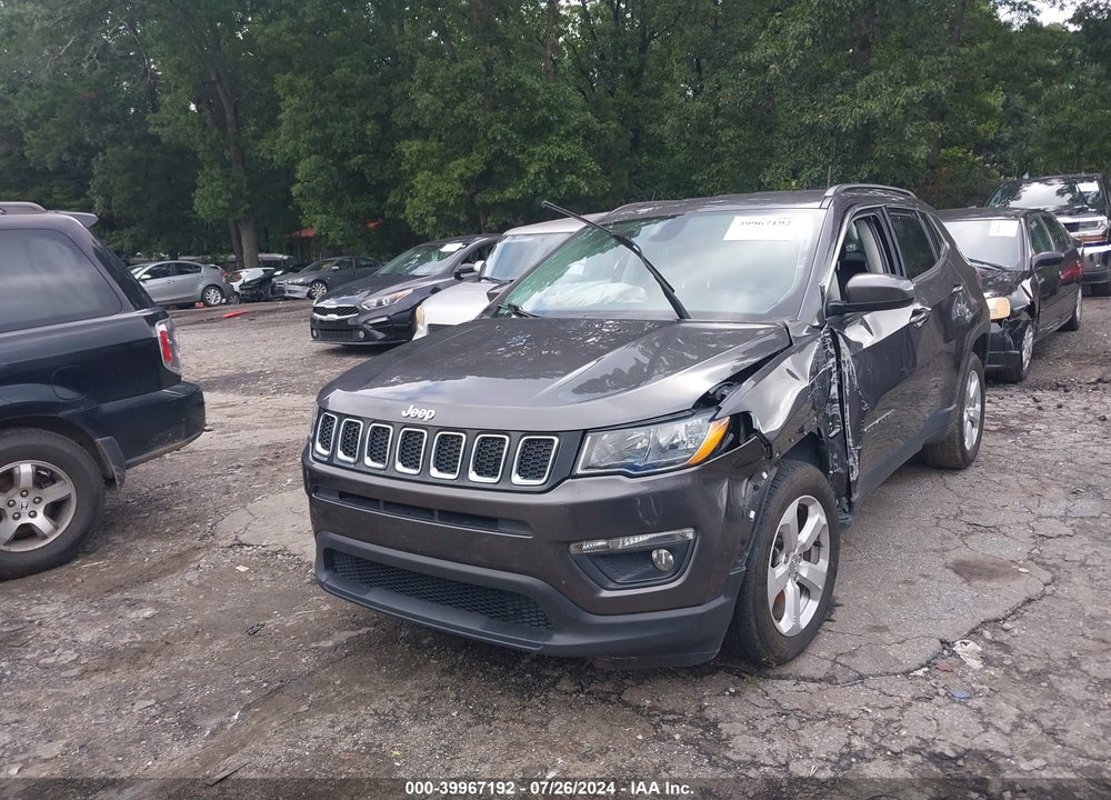 2021 JEEP COMPASS LATITUDE FWD VIN: 3C4NJCBB7MT604673