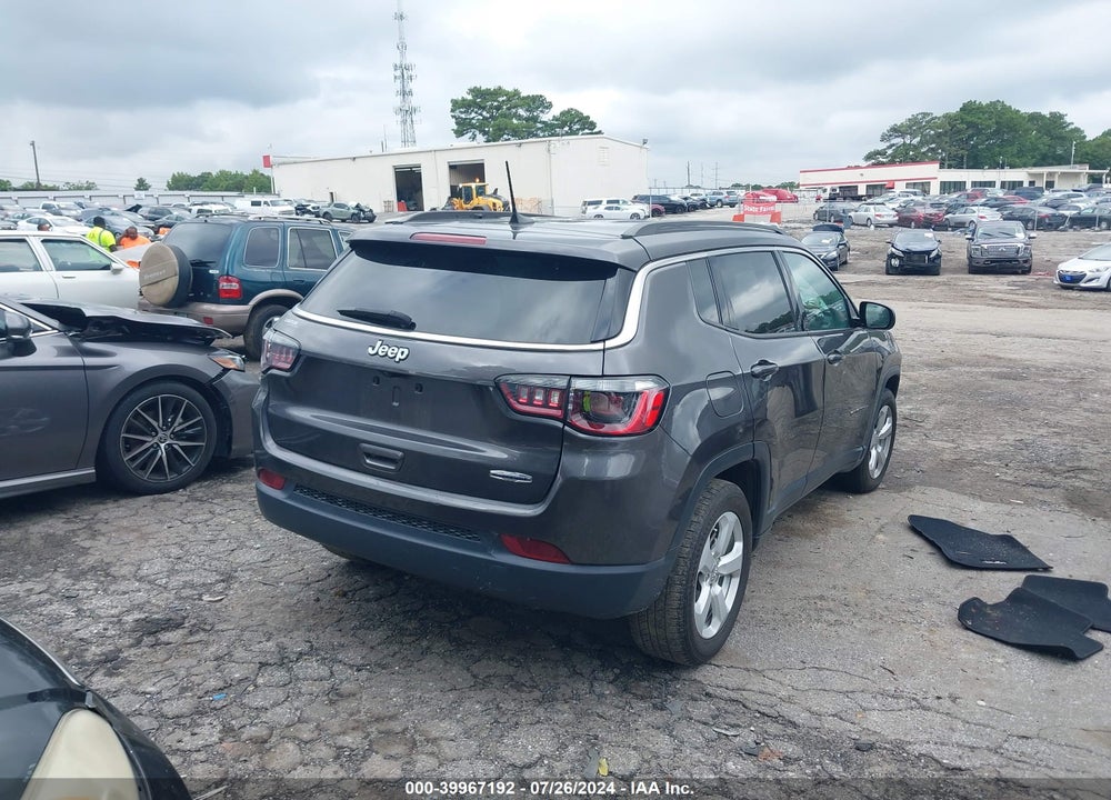 2021 JEEP COMPASS LATITUDE FWD VIN: 3C4NJCBB7MT604673