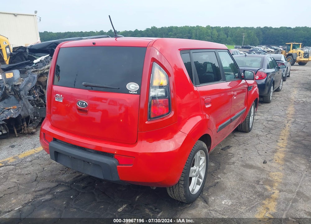 2010 KIA SOUL VIN: KNDJT2A27A7081806