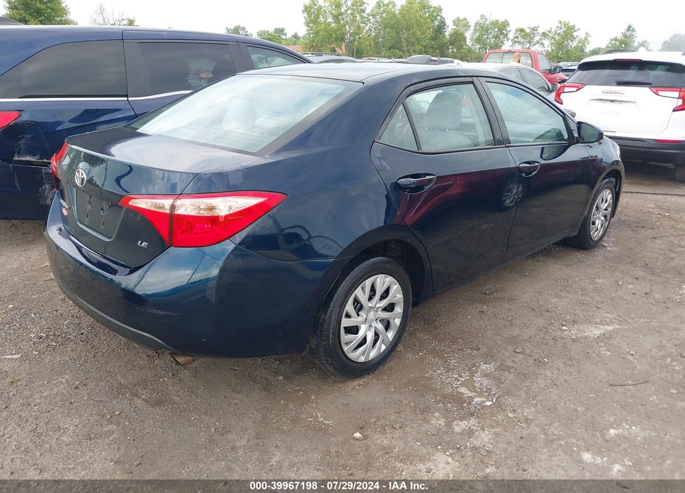 2017 TOYOTA COROLLA LE VIN: 2T1BURHE1HC934705