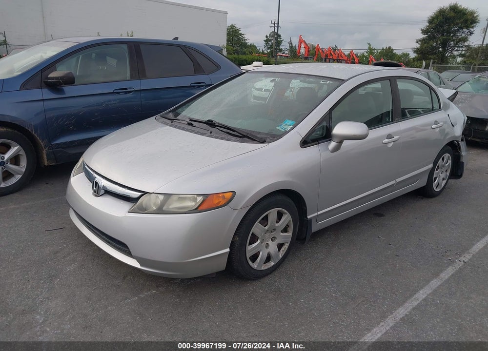 2008 HONDA CIVIC SDN LX VIN: 1HGFA16508L108176
