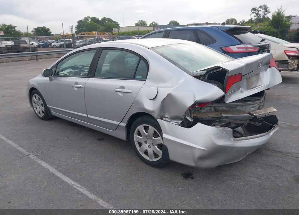 2008 HONDA CIVIC SDN LX VIN: 1HGFA16508L108176