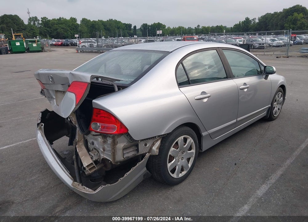 2008 HONDA CIVIC SDN LX VIN: 1HGFA16508L108176
