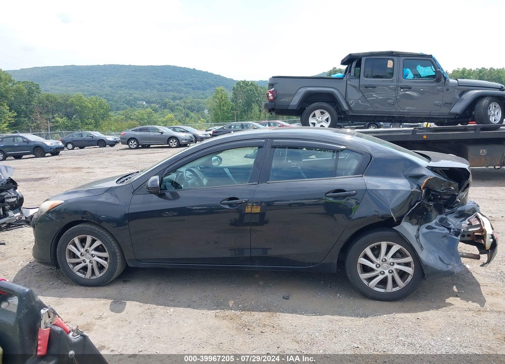 2012 MAZDA 3 I GRAND TOURING VIN: JM1BL1W80C1615407