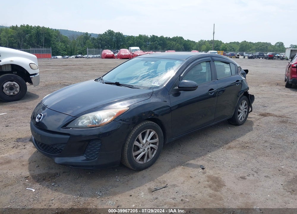 2012 MAZDA 3 I GRAND TOURING VIN: JM1BL1W80C1615407